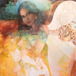 ange dans le clair obscur