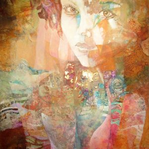 Impression d art œuvre du peintre Pascal Dugourd "Ombrée"